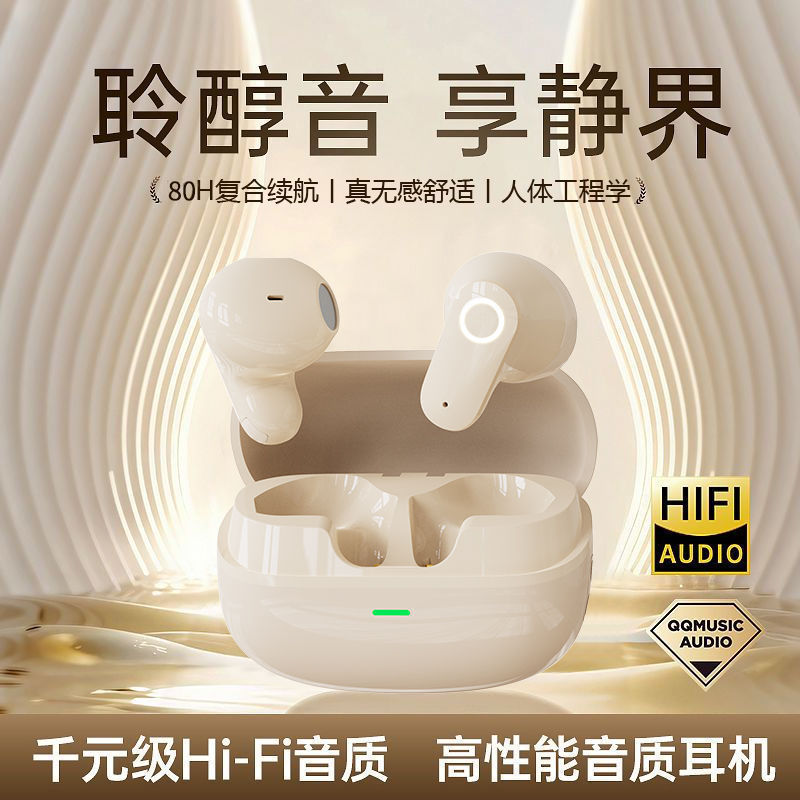 GT570短柄2025新款蓝牙耳机半入耳超长续航智能降噪AI长续航JS570|undefined