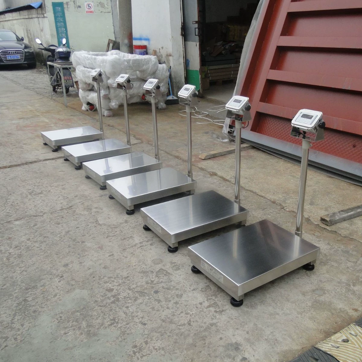 Yueheng TCS-YH Food Factory Настольные весы из нержавеющей стали Электронные весы Высокая точность 100 кг Напольные весы