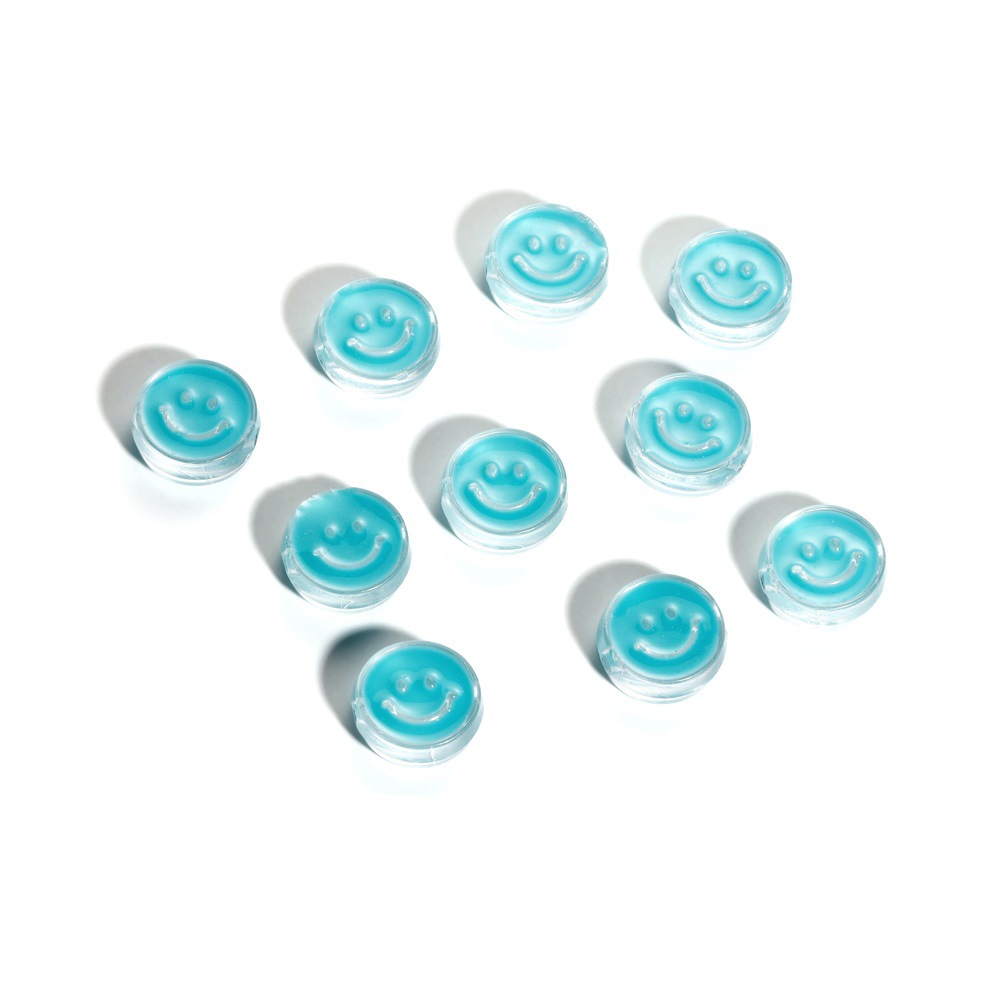 10 Pieces Arylic Smiley Face display picture 3