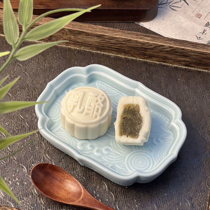 南宋雪月米月饼中秋月饼五仁黑芝麻多口味纯白皮米月饼厂家批发|undefined