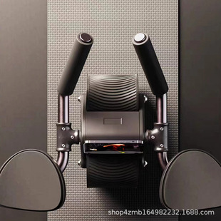 New Automatic Elbow Support Split Abdominal Fitness Wheel Home Quiet Fitness Equipment Abdominal Roll Artifact for Men and Women Abdominal Muscle Wheel Abdominal Roll