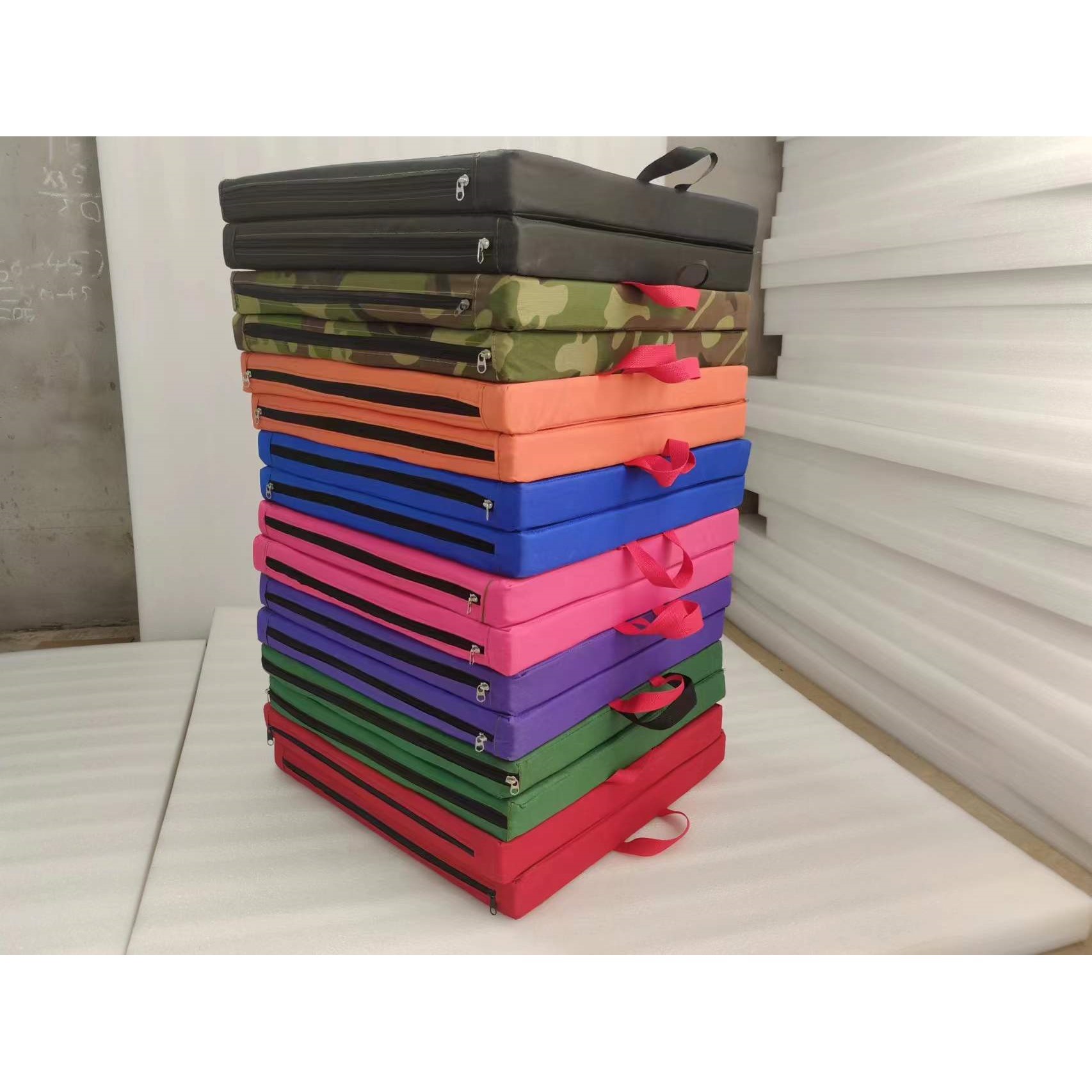 Sit-Up Mat, Sports High School Entrance Examination Folding Sponge Mat, Children's Dance Training Gymnastics Mat