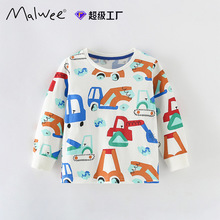 �羳malwee��ͯT���ﶬ�¿�ŷ����СͯԲ�쳤����ӡ����������