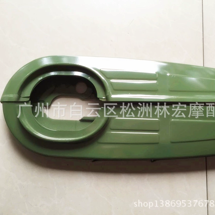 Аксессуары для мотоциклов Jialing 70 JH70 Цепная коробка Цепная сумка Цепная крышка черный серебряный армейский цвет утолщение