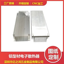 广州铝型材半导体制冷片大功率散热片导冷冷凝器散热器70*40*194