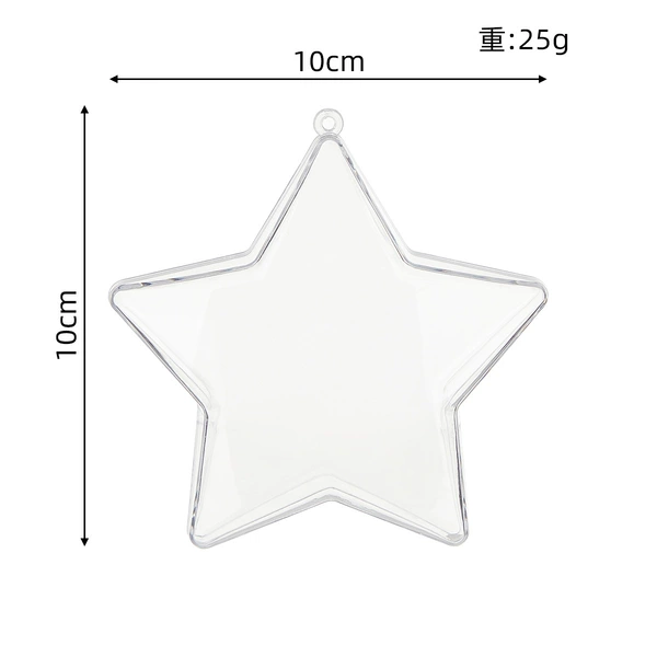 10cm pentagram star
