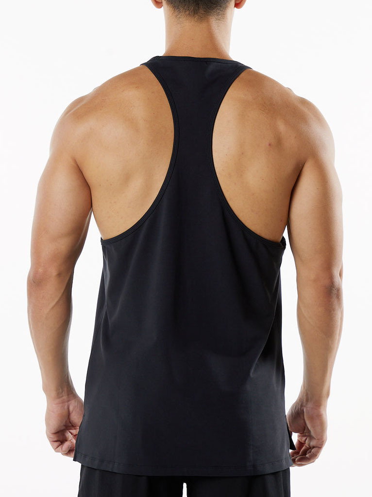 Wholesale Men's Basic Solid Color Sleeveless Men's T-shirt display picture 11