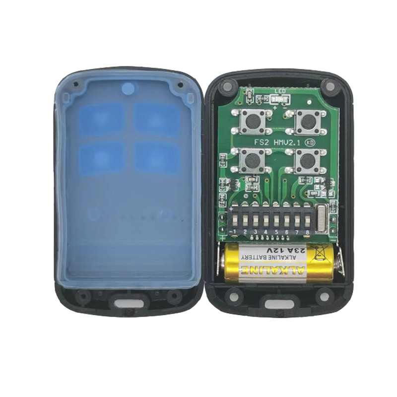 通用卷帘门遥控器拨码车库钥匙通用卷闸门伸缩门道闸门拨码遥控器