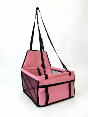 Cat Safety Seat, Multi-function pad - pink-enhanced-version-of-pvc-white-pipe