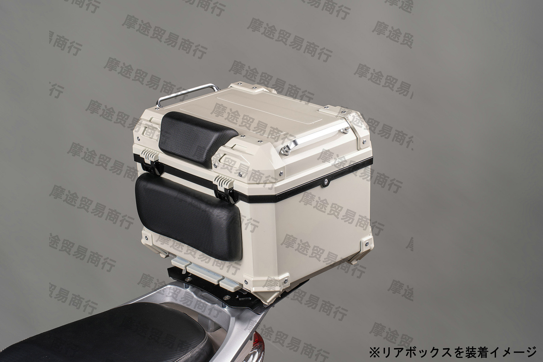 Suitable for Honda Lead125 Rear Shelf Wh125T-11 Tail Box Rack Tail Plate Carbon Steel Thickeneded Special Tail Box Bracket