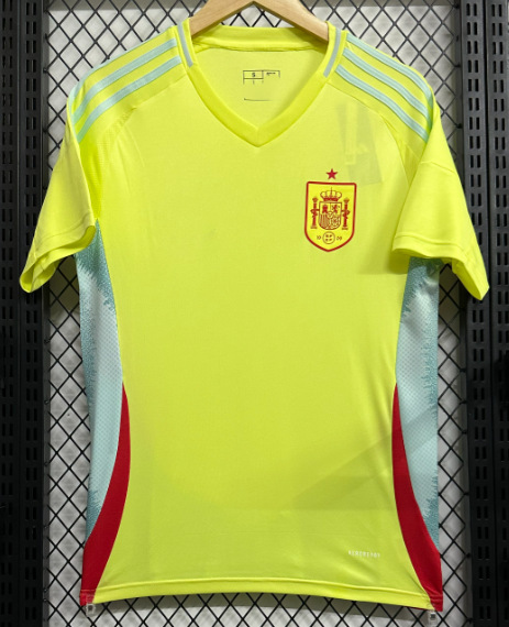 Una pieza de camiseta 2425 equipo nacional México Italia Brasil España Portugal uniforme de fútbol bordado