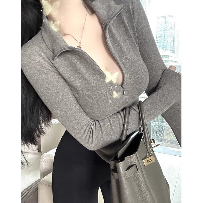 Cross-Border Wholesale Autumn and Winter New Style Inner Wear with a High-End Feel, Fully Upgraded Ant-Waist Design, Sexy Hot Girl Arc-Hem Top for Women Cross-Border Wholesale Autumn and Winter New Style Inner Wear with a High-End Feel, Fully Upgraded Ant-Waist Design, Sexy Hot Girl Arc-Hem Top for Women