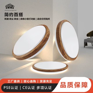 PSE认证吸顶灯日本跨境亚马逊灯饰卧室阳台家装灯具简约吸顶灯