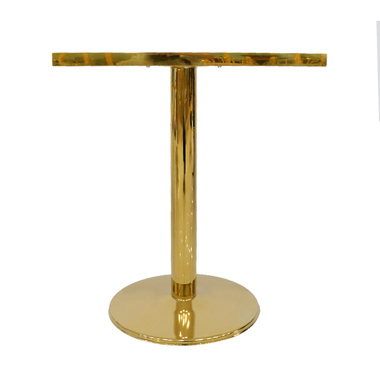 Mesa de esquina, mesa de té de lujo ligera, sala de estar de alto nivel, decoración de tabla de roca, mesa de café simple, mesa de té de vidrio doméstica image 6