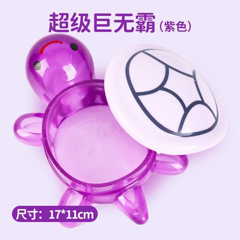 Big Mac Big Turtle Toy, bolsa para ciegos, muñeca luminosa, decoración de tortuga de gran tamaño, almacenamiento de tortuga pequeña