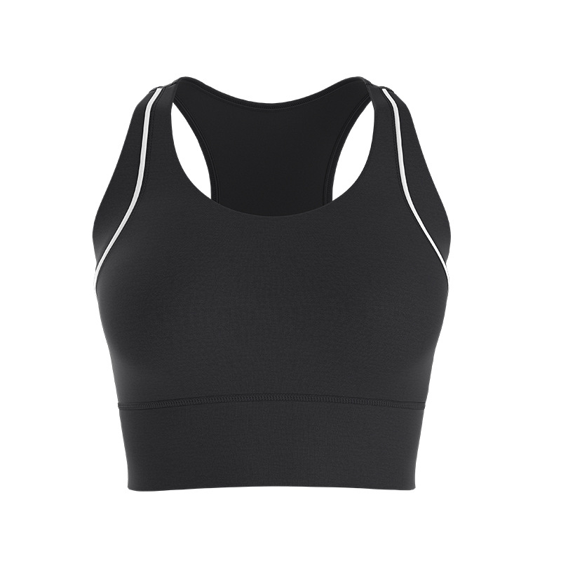 Ropa interior deportiva de alta elasticidad de secado rápido push-up a prueba de golpes de alta resistencia de una pieza para mujer