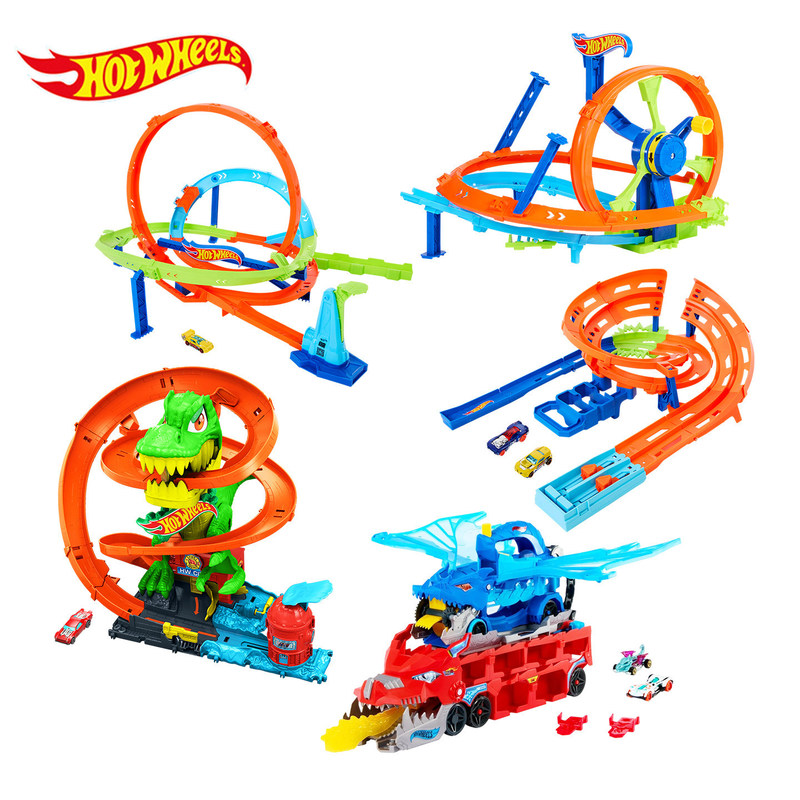 Hot Wheels Alloy Car Track Set Stunt Loop Electric Racing City Garage Scene Children's Day Gift Hot Wheels Alloy Car Track Set Stunt Loop Electric Racing City Garage Scene Children's Day Gift