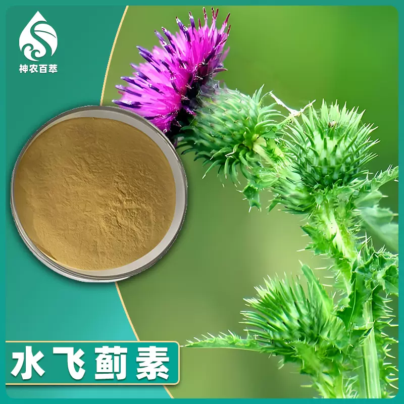 水飞蓟素80%水飞蓟提取物Silymarin水飞蓟宾黄酮木脂素65666-07-1