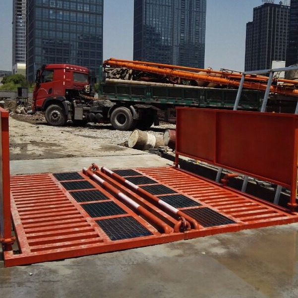 炎泰自动平板式洗车平台 自动洗车机 工地洗轮机 洗轮机价格