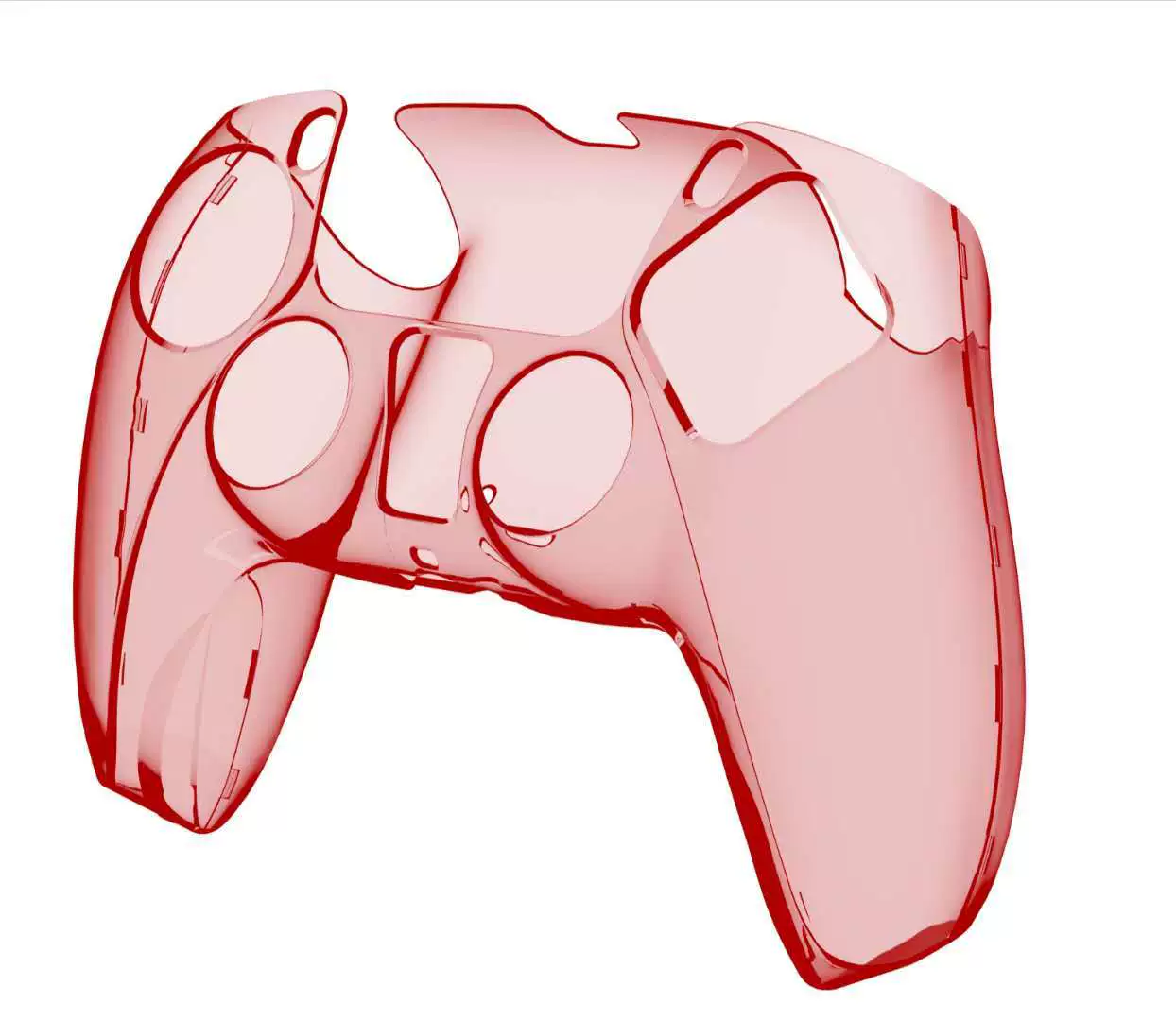PS5 gaming handle protective case PS5 handle Crystal shell PS5 Bluetooth gamepad PC shell PS5 game accessories
