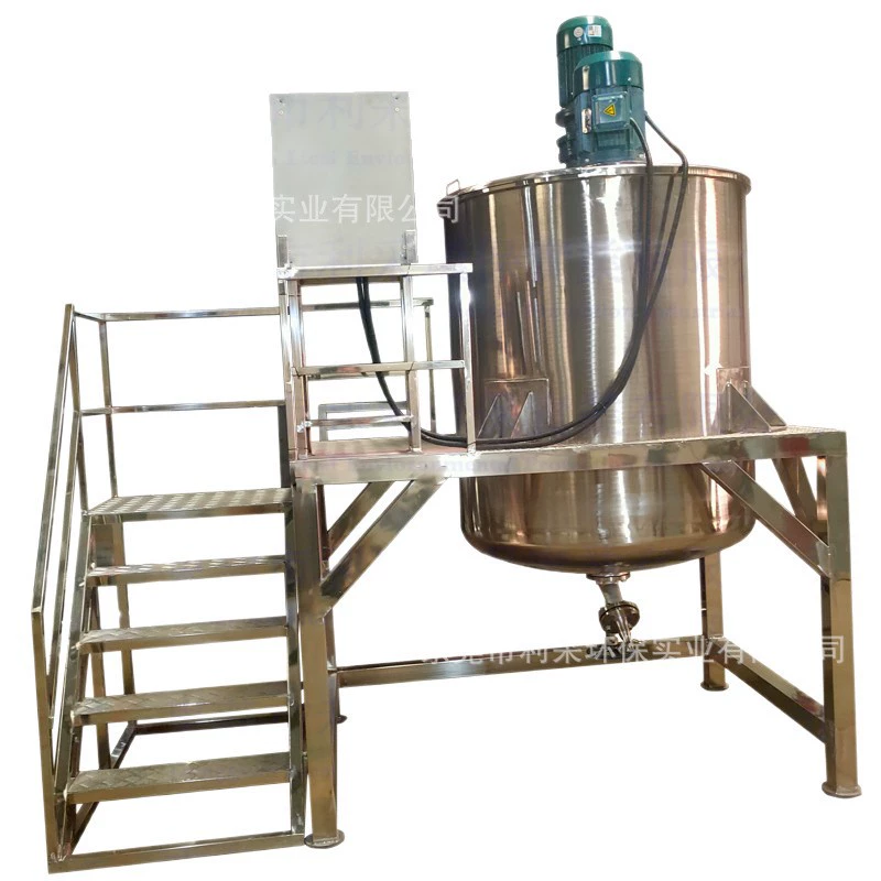 Реактор со смешанным каучуком из смолы вакуумный эмульгированный средний резервуар с высокой скоростью эмульгирования низкоскоростного соскоба