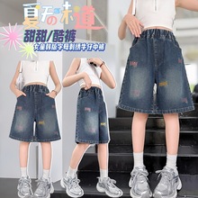 Ůͯ����ţ�ж̿��ļ��⴩2025�¿��ͯ������װ��ͯ��ĸ�廨�̿�