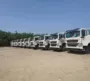 中国马力白色搅拌车方罐