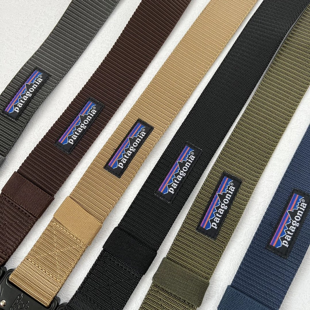 天花板Pata巴塔夏季新款六种色彩两种扣头帆布编织百搭战术腰带男