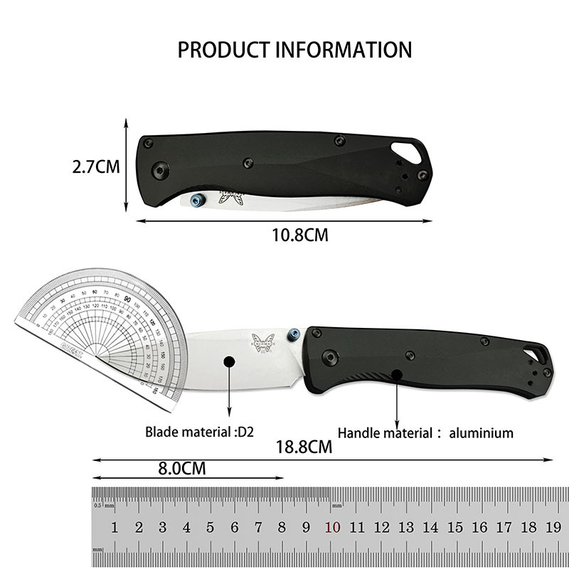 Butterfly BM535bk-07 outdoor folding knife multi-functional EDC…