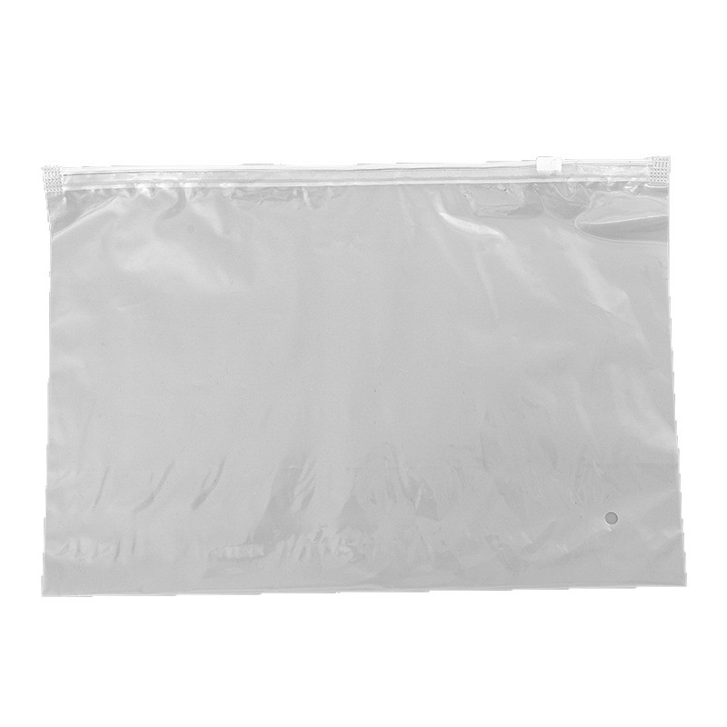 PE ropa transparente bolsa de cremallera EVA esmerilado plástico Ziplock bolsa calcetines toalla ropa bolsa de embalaje al por mayor