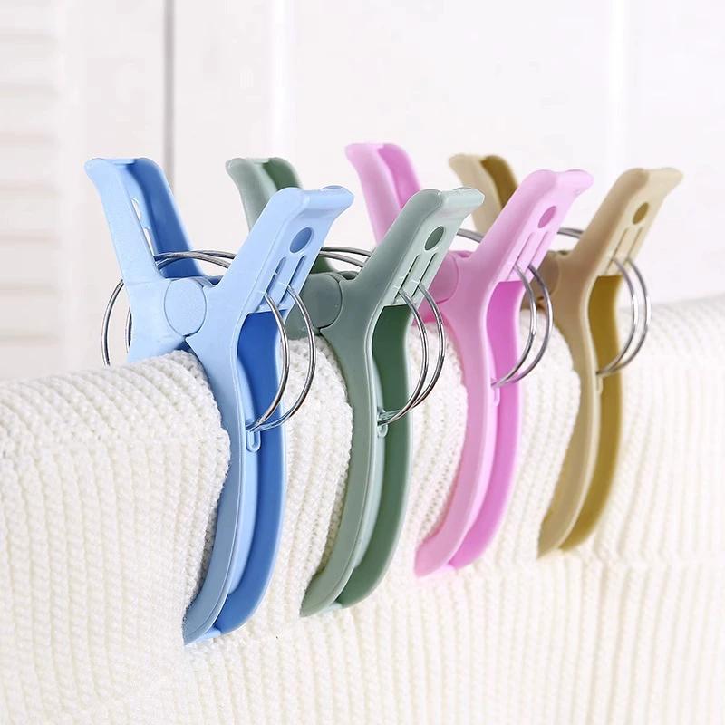 Big plastic windproof duvet for home use, drying rack, socks, clips included