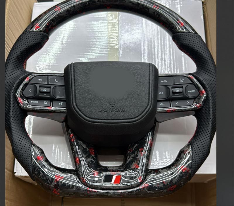 Cooluze Lc300 Lc200 Lc150 Fortuner Hilux Revo Forged Carbon Fiber Steering Wheel