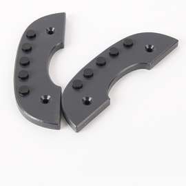 长板双翘滑板陆地冲浪板点板器板尾保护防摩擦装置有火花免打孔