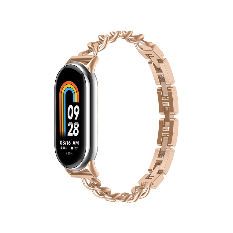 Golden bracelet, pink gold