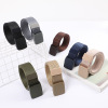 Nylon belt suitable for men and women, buckle for leisure, trend decorations, simple and elegant design, wholesale