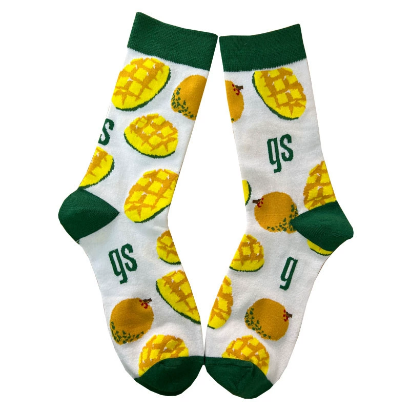 LT изготовленный на заказ логотип изготовленные на заказ носки трубки европейские и американские мужские и женские чулки мультфильм Животные фрукты 200N жаккард