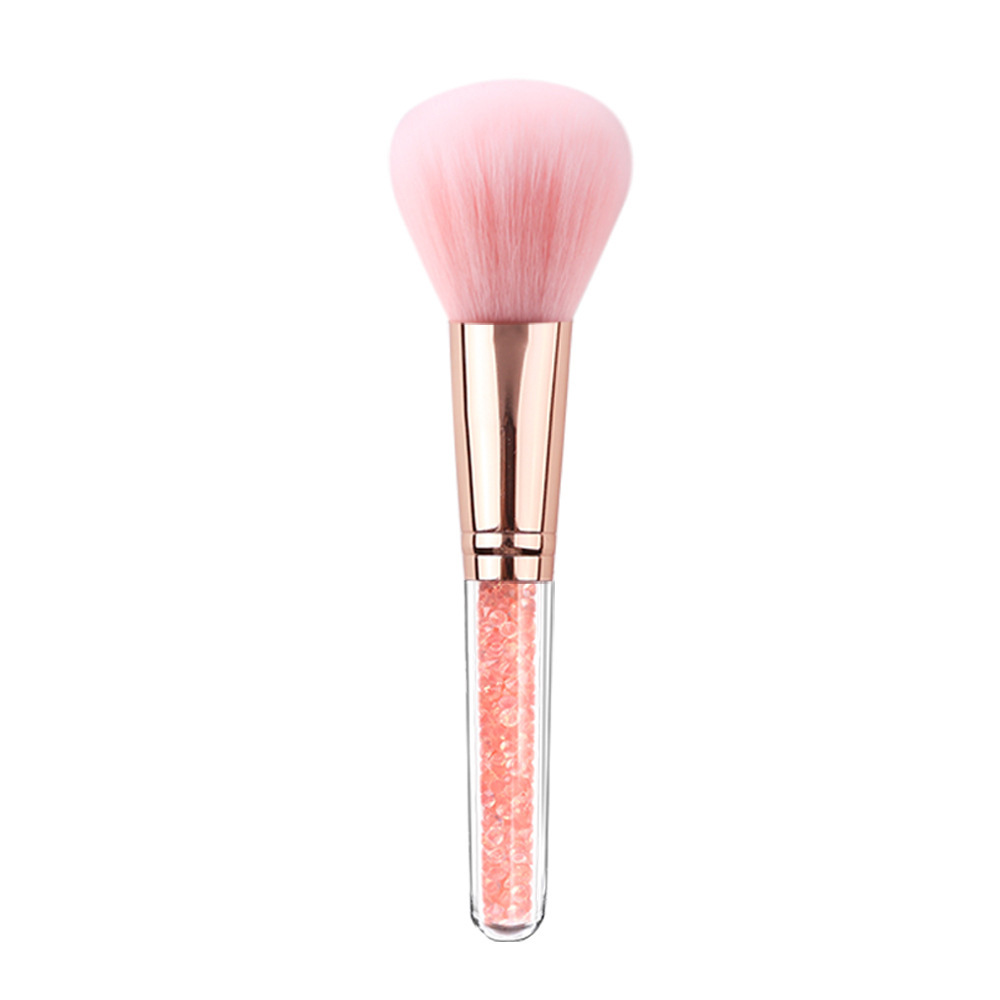 Zoreya Blush sombra de ojos cepillo traje interior diamante cristal Rosa maquillaje cepillo bolsa de almacenamiento Fundación cepillo maquillaje herramientas