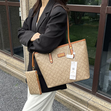 大容量大号托特包2025年新款上班日常通勤包妈咪购物包轻奢单肩包