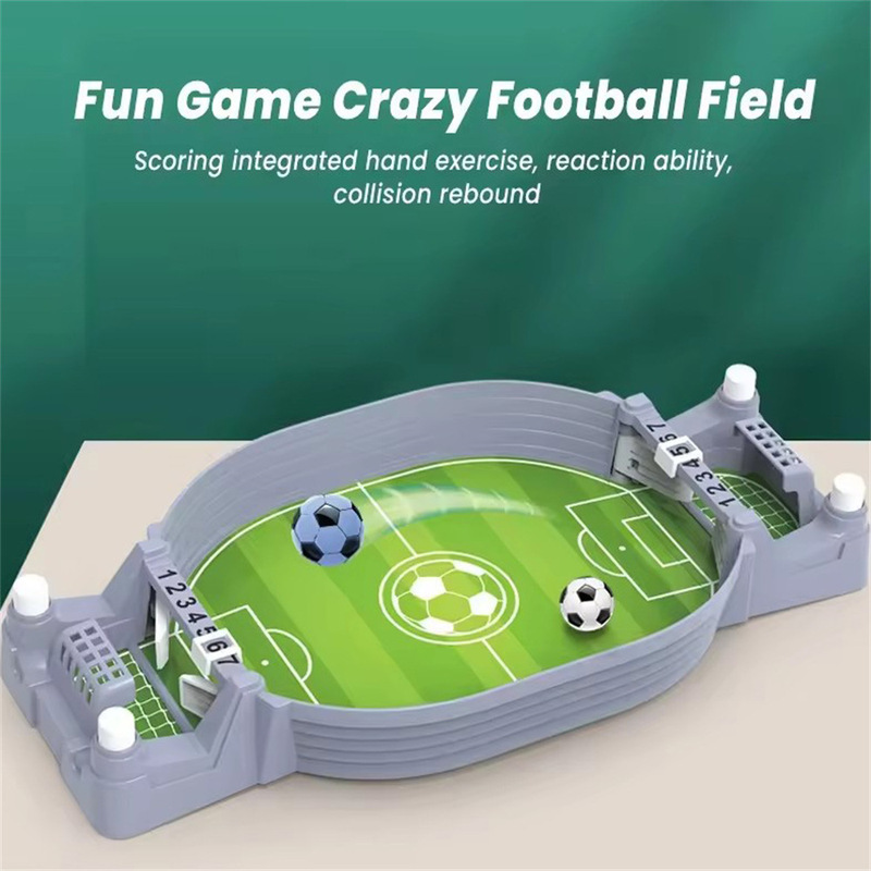 Children's table football double match table finger ejection football machine parent-child interactive puzzle desktop game wholesale