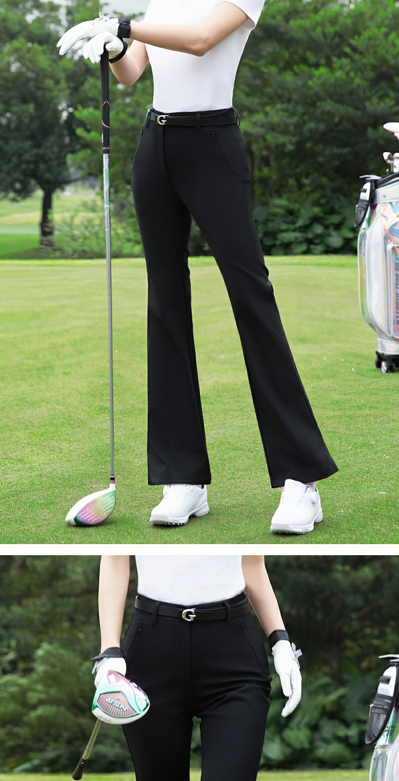 Bộ áo quần chống nắng nữ chơi golf ống loe dài tay — Áo màu hồng hoa anh đào [chống nắng UPF50/chống tia UV kháng khuẩn/cảm giác mát da] YF776, Áo trắng [chống nắng UPF50/kháng khuẩn chống tia UV/cảm giác mát khi chạm vào da] YF776, Quần trắng [Micro Horn/Găng tay thắt lưng Velcro/cao và mỏng] KUZ203, Ice Crystal Blue Top [Chống nắng UPF50/Chống tia UV kháng khuẩn/Cảm giác mát da] YF776 chi tiết 9