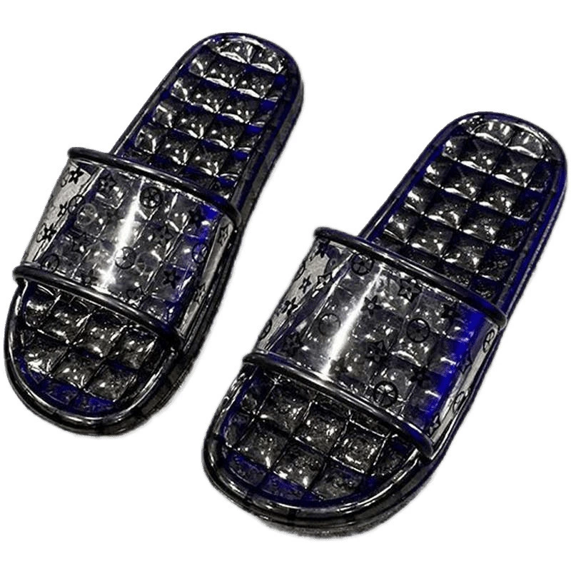 Beach old-fashioned non-slip slippers for bath, for beloved