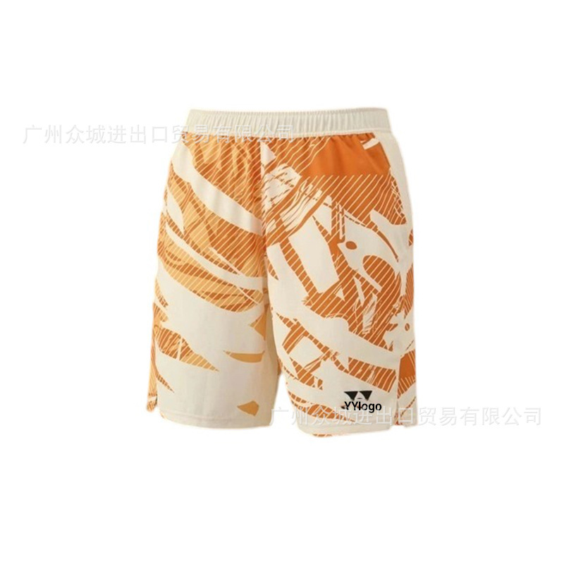 YY夏羽毛球服速乾男性半袖女性服小飛袖国羽大試合服半ズボンスカート通気印字|undefined