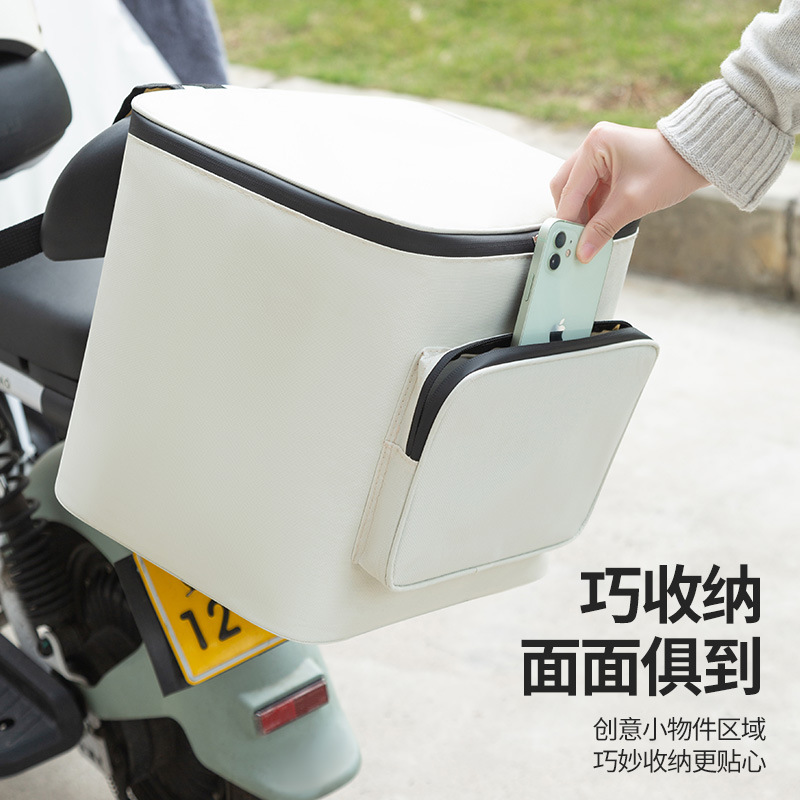 Bolsa de almacenamiento para automóviles eléctricos, motocicleta, casco de batería, bolsa de lluvia, bolsa de colgante, casco completo, almacenamiento de gran capacidad