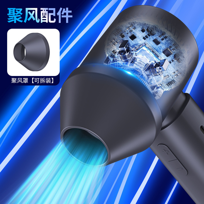国境を越えた新しい T12 高速ハンドヘルド小型ファン USB 充電デジタル ディスプレイ ミニポータブル暴力的なターボファン|undefined