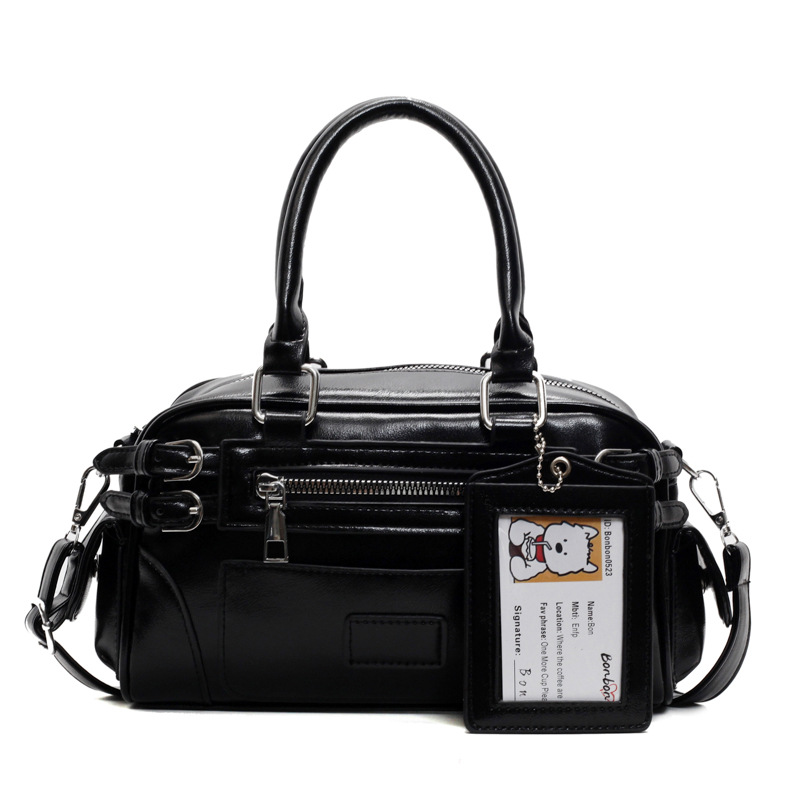 Fashion Commuter Boston Handbag For Women 2026 New Autumn/Winter Trendy Versatile Crossbody Small Tote Bag - Thumbnail 6