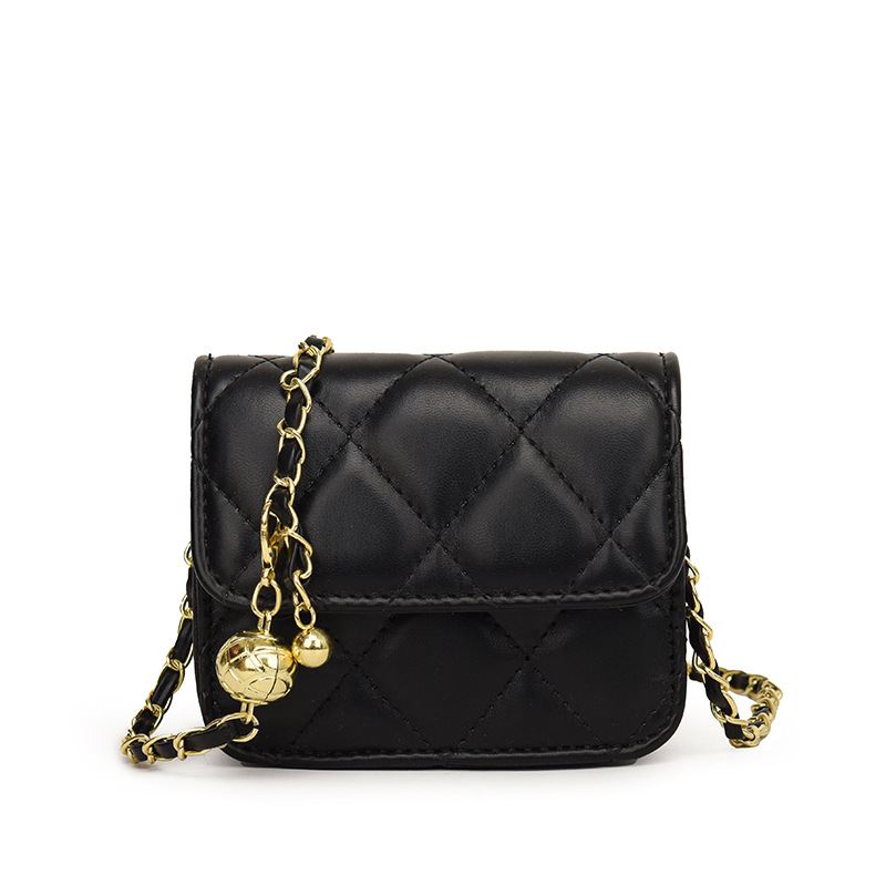 Bolso de los niños de moda del todo-fósforo de la muchacha de la cadena de moda crossbody princesa bolsa Chanel estilo de la cadena auricular monedero bolsa
