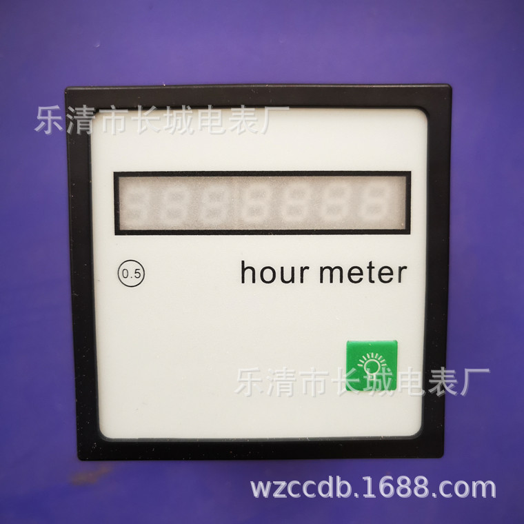 长城电表厂 F72-HC 220V 50/60HZ 计时表 外形72X72