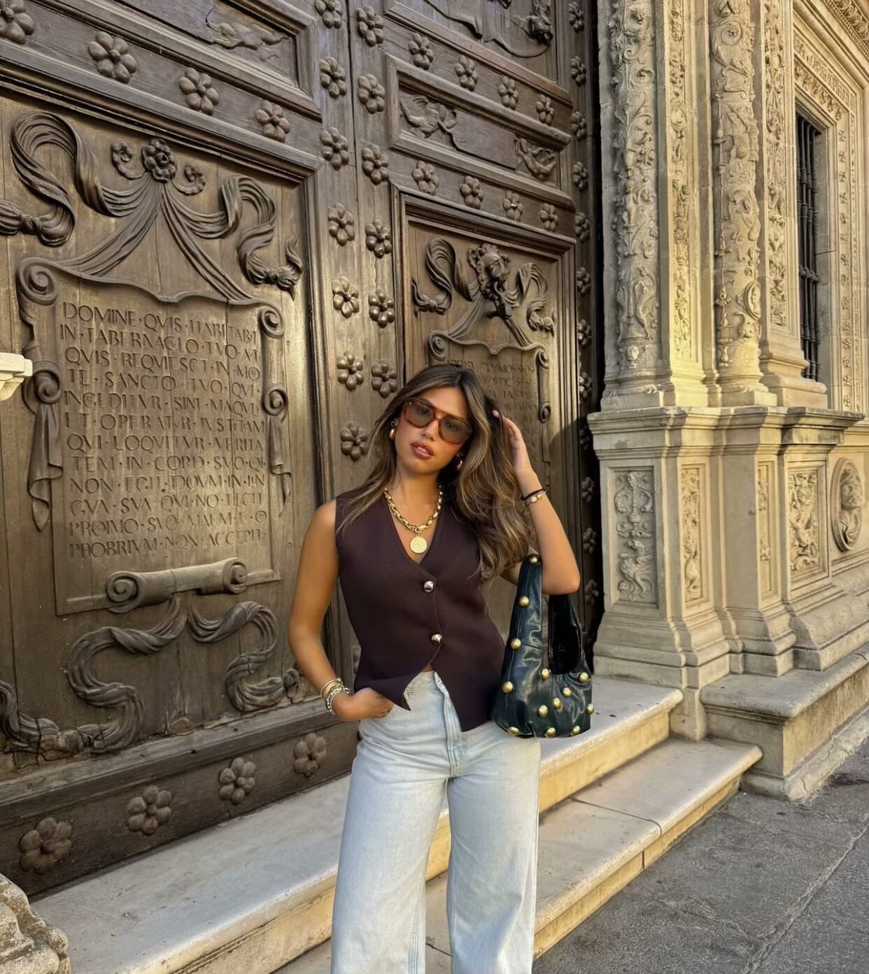 Wholesale Women's Polyester Knit Streetwear Solid Color Horse Blazers display picture 6