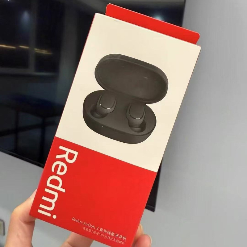 Cross-Border Applicable to Redmi Xiaomi Redmi Airdots2 True Wireless Bluetooth Earphones In-Ear Sports Earphones