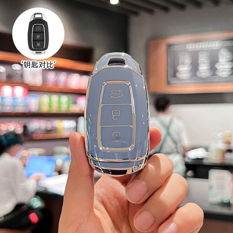 [modern k style] silver edge blue-single pack